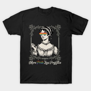 More Pride Less Prejudice LGBT Rights T-Shirt